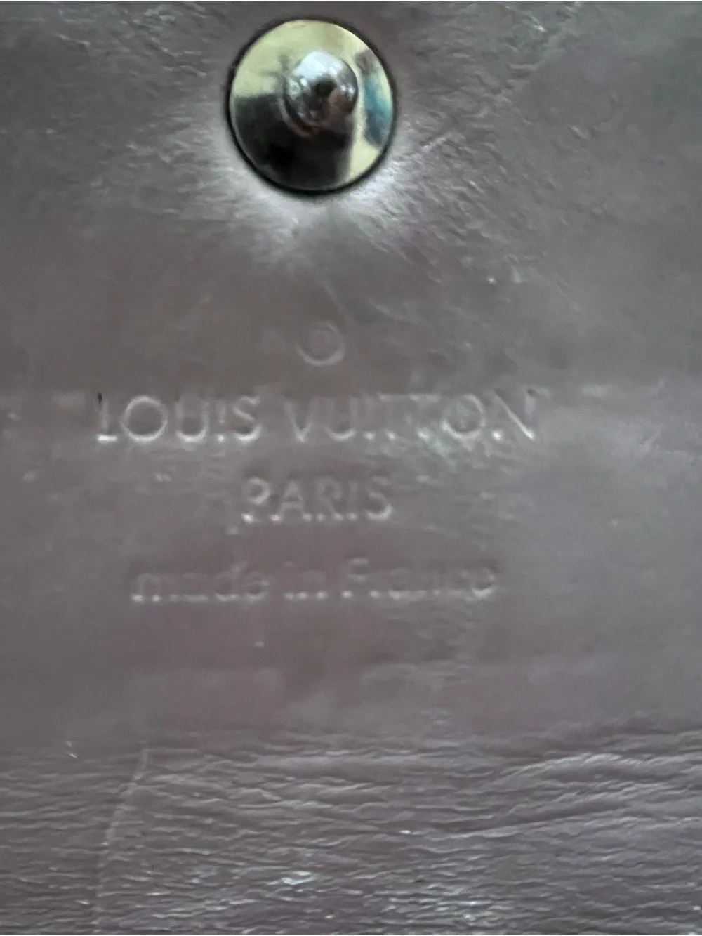 Louis Vuitton Gold Yellow Vernis Long Wallet with Gold Chain